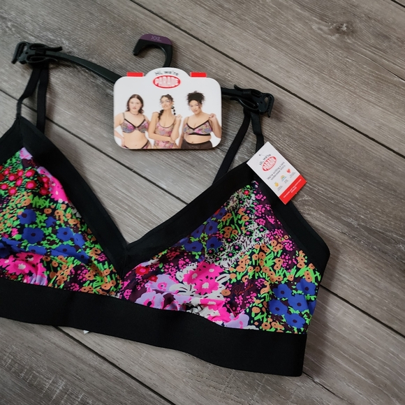 Floral Semi Sheer Bralette - Picture 8 of 16